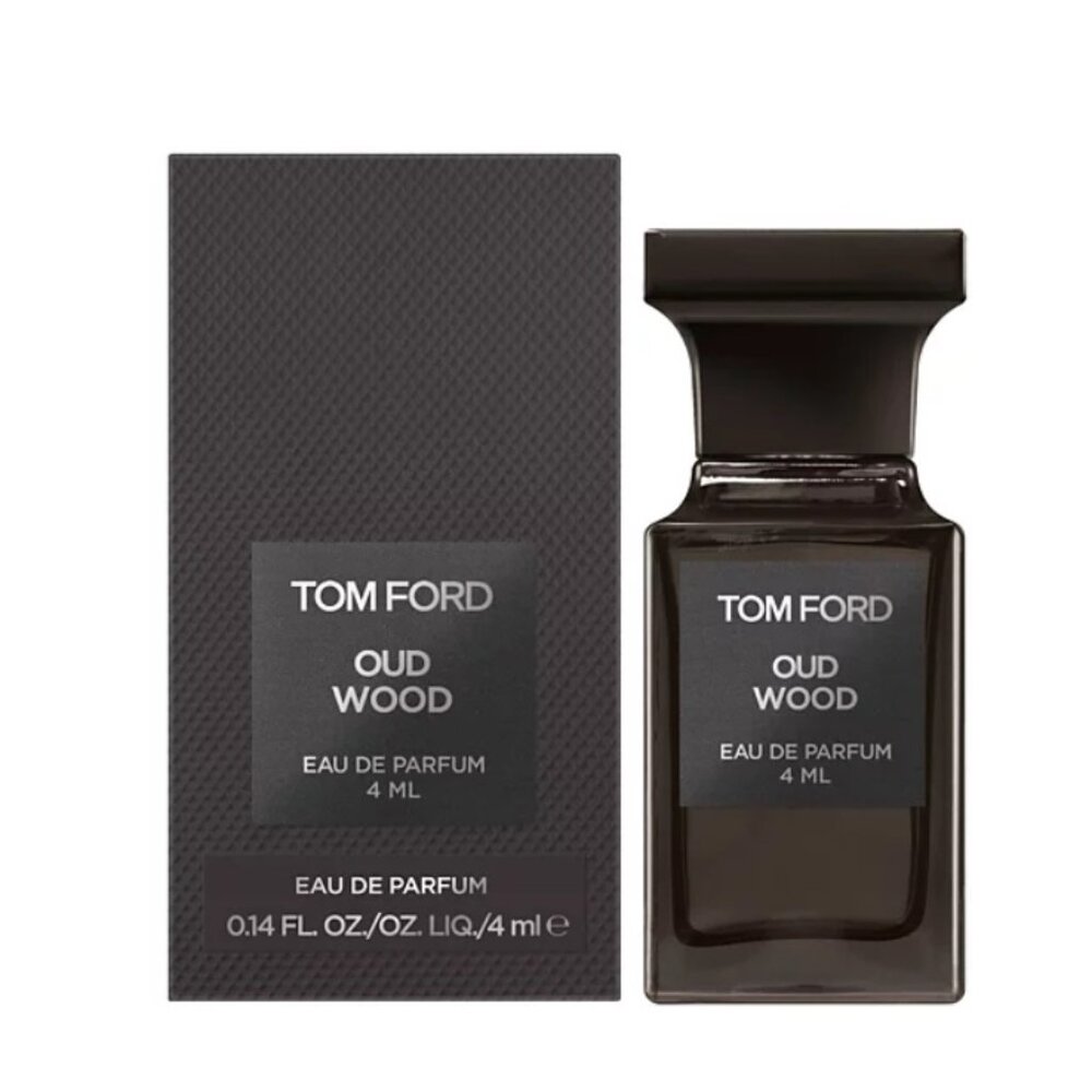 TOM FORD Oud Wood EDP,Earthy Woody Oud Sandalwood-Mini 4ml,0.14oz-BOXED-NEW - Picture 4 of 13